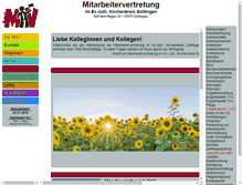 Tablet Screenshot of mav-goettingen.de